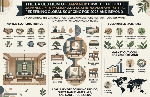 The Evolution of Japandi: How the Fusion of Japanese Minimalism and Scandinavian Warmth is Redefining Global Sourcing for 2026 and Beyond